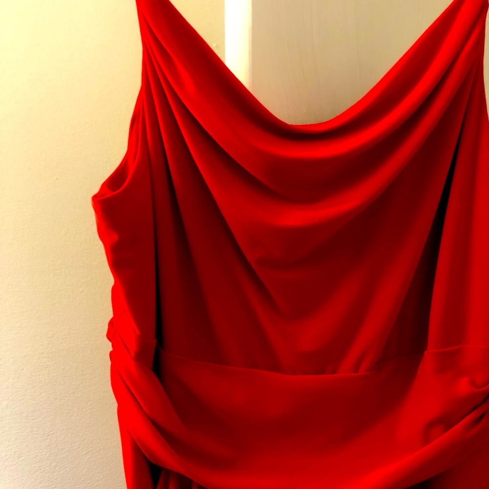 Red dress